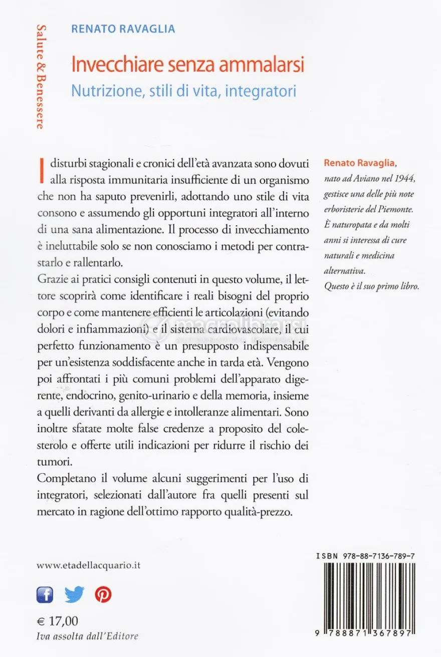 Invecchiare senza Ammalarsi