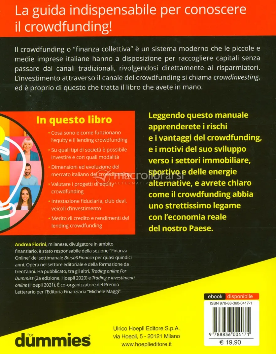 Investire con il Crowdfunding for Dummies