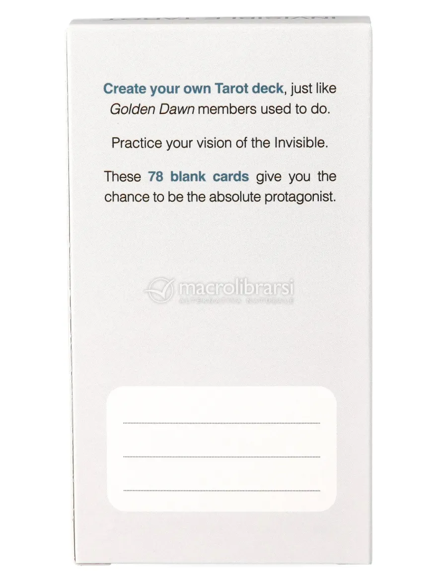Invisible Tarot - Tarocchi Invisibili