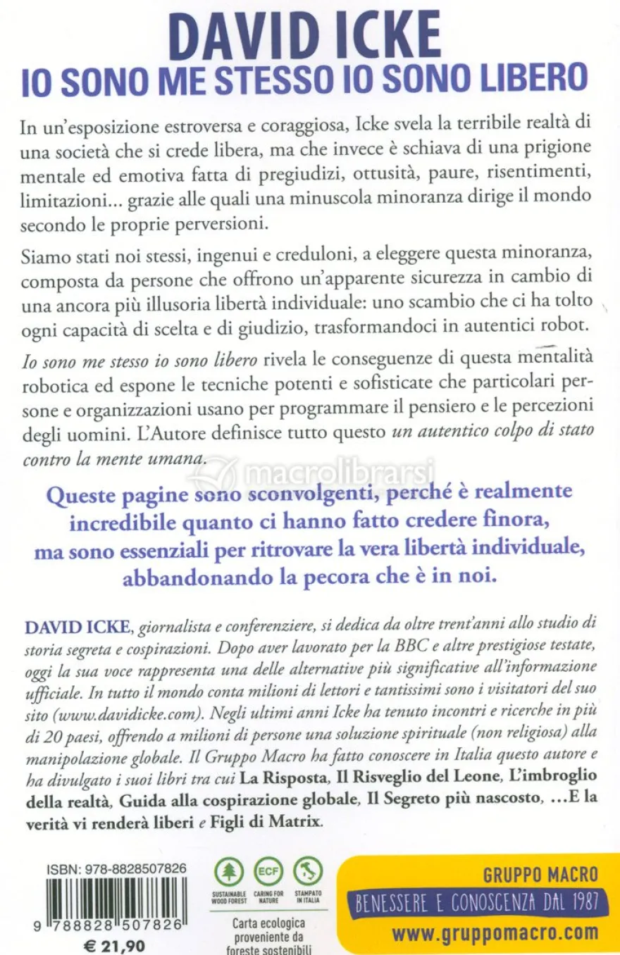 Io Sono Me Stesso, Io Sono Libero