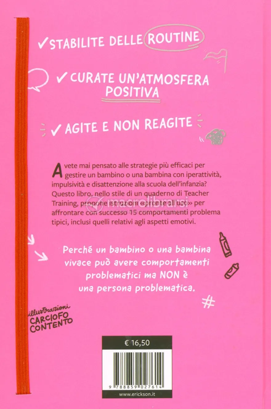 Iperattività, Impulsività e Disattenzione - Cosa Fare (e Non) - Scuola dell'Infanzia