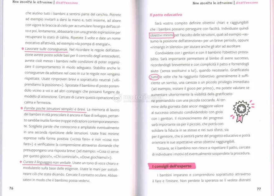 Iperattività, Impulsività e Disattenzione - Cosa Fare (e Non) - Scuola dell'Infanzia