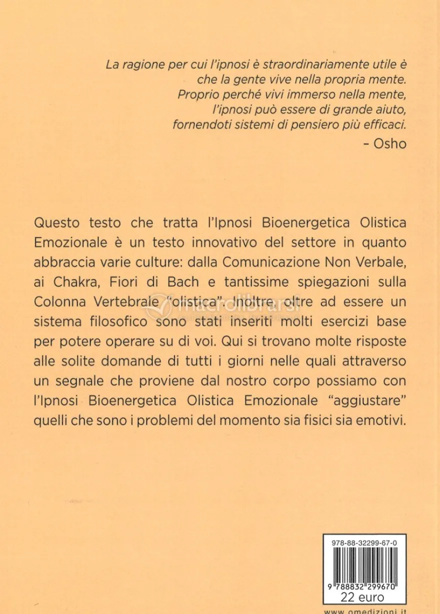 Ipnosi Bioenergetica Olistica Emozionale