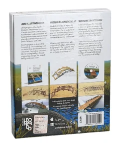 I Ponti di Leonardo - Da Vinci's Bridges + Modello in Legno e DVD Software 3D