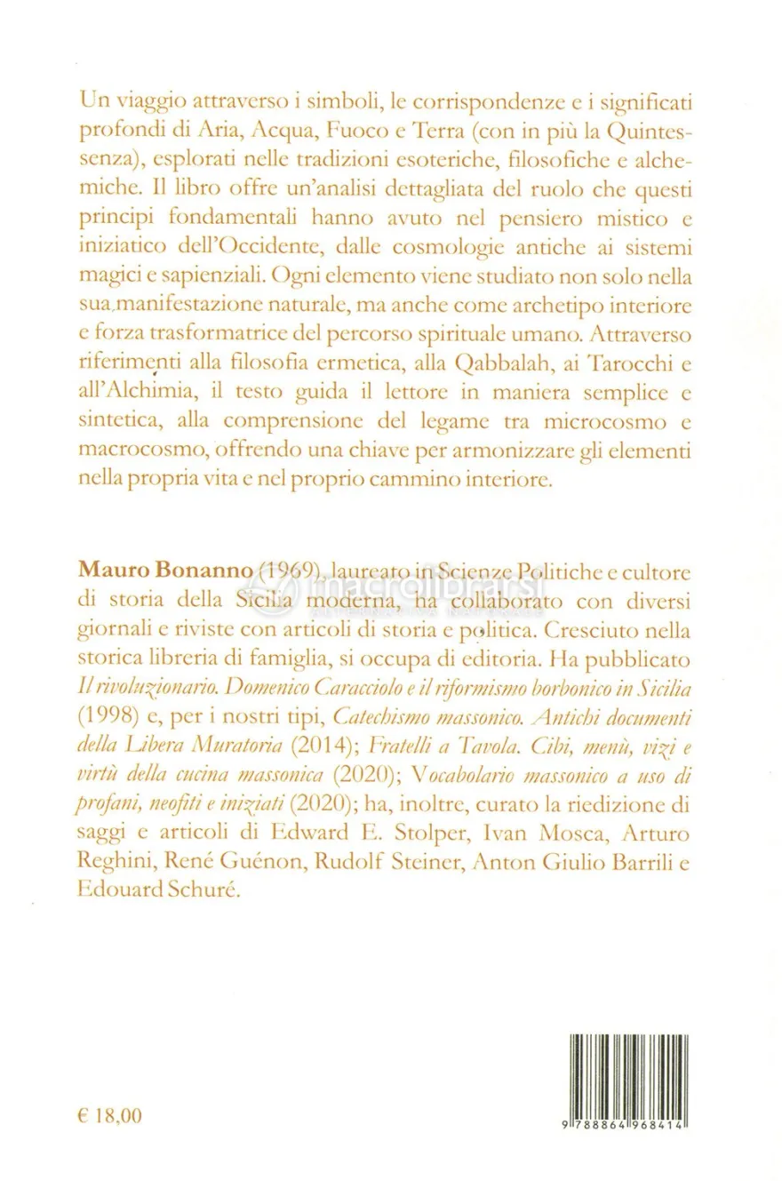 I Quattro Elementi nella Tradizione Esoterica