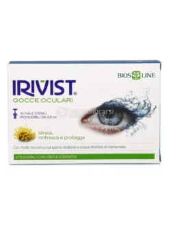 Irivist Gocce Oculari - Acido Ialuronico e Hamamelis - 10 Fiale