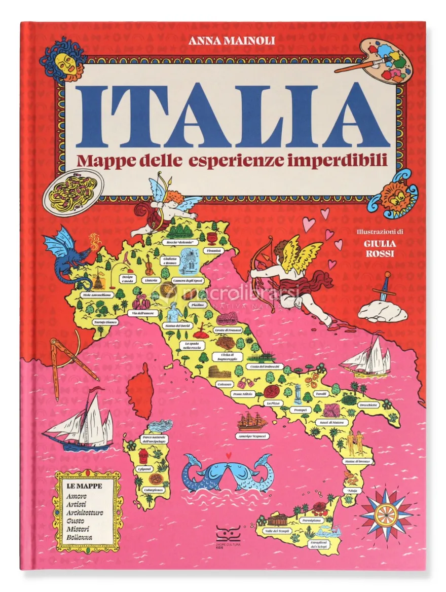 Italia - Mappe delle Esperienze Imperdibili