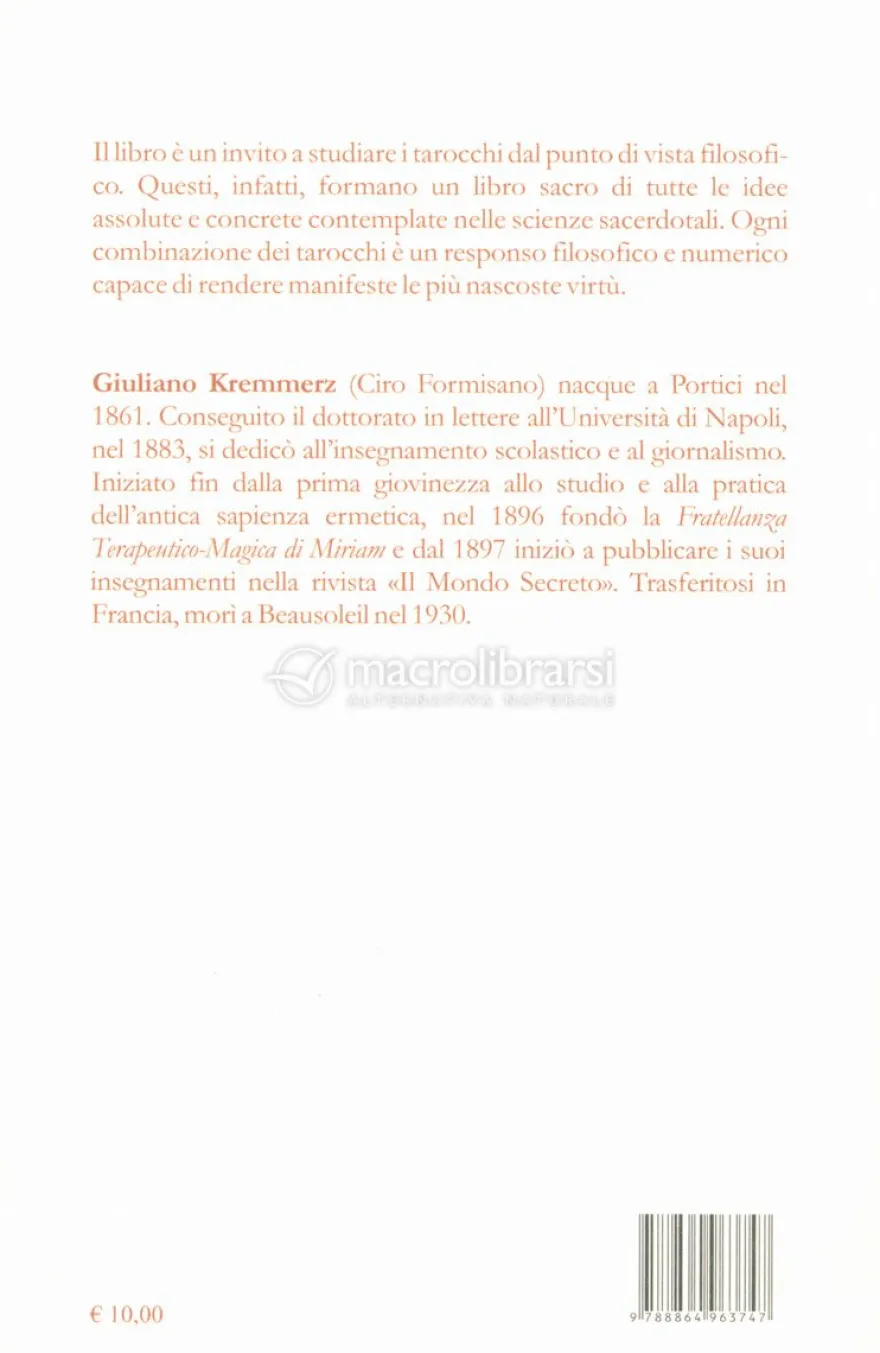 I Tarocchi dal Punto di Vista Filosofico
