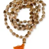 Japa Mala in Legno di Tulsi con Nappina