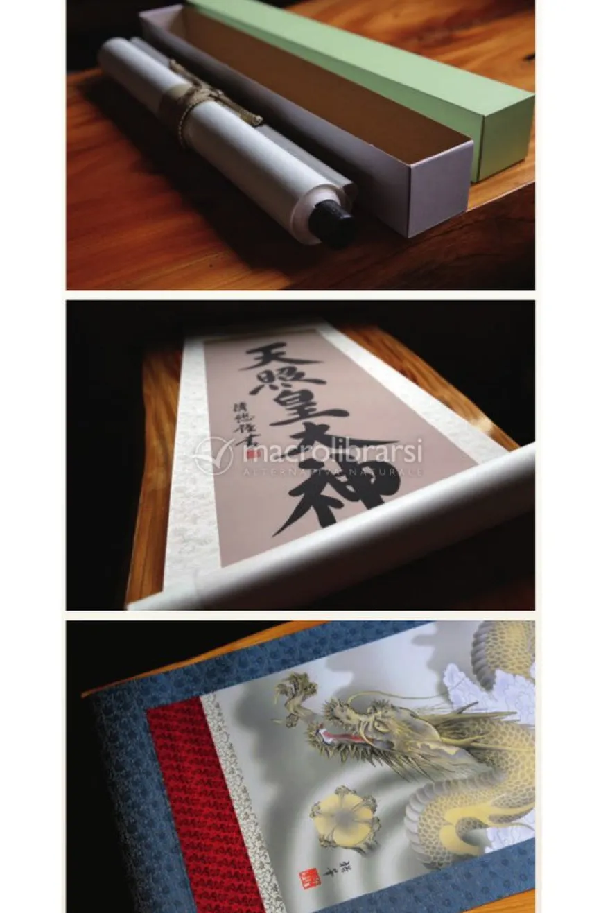 Japanese Scrolls - Kannon White Drag