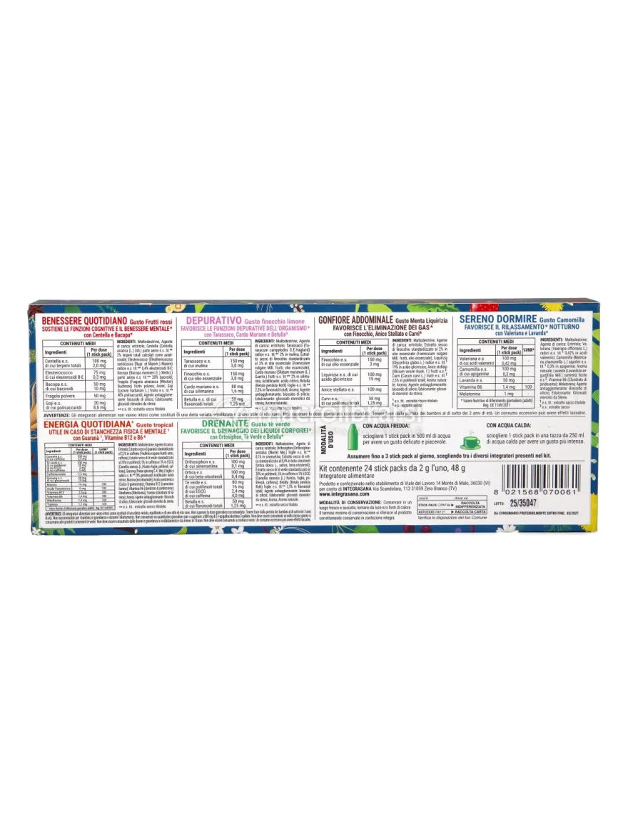 Kit Assaggio un Dono dai Mille Colori - Cofanetto Stick Pack