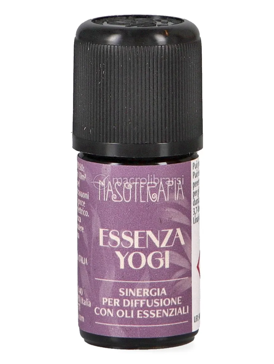 Kit "Inspira" con Diffusore a Ultrasuoni Loto e Sinergia Essenza Yogi