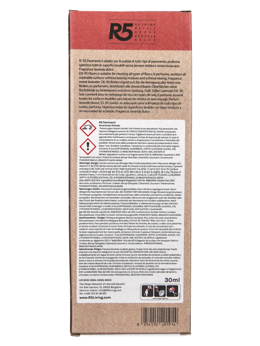 Kit Pavimenti Ricaricabile R5 Living
