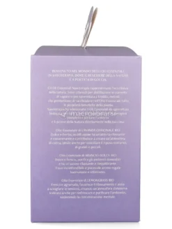 Kit Respira Relax - Diffusore a Ultrasuoni Bloom Viola + 3 Oli Essenziali Arancio Dolce, Lemongrass