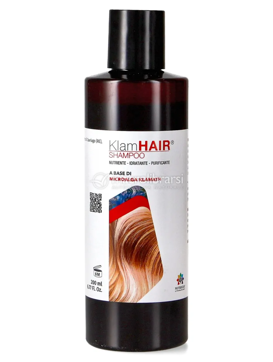 Klamhair - Shampoo Antiforfora e Anticaduta a base di Microalghe Klamath