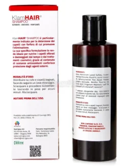 Klamhair - Shampoo Antiforfora e Anticaduta a base di Microalghe Klamath