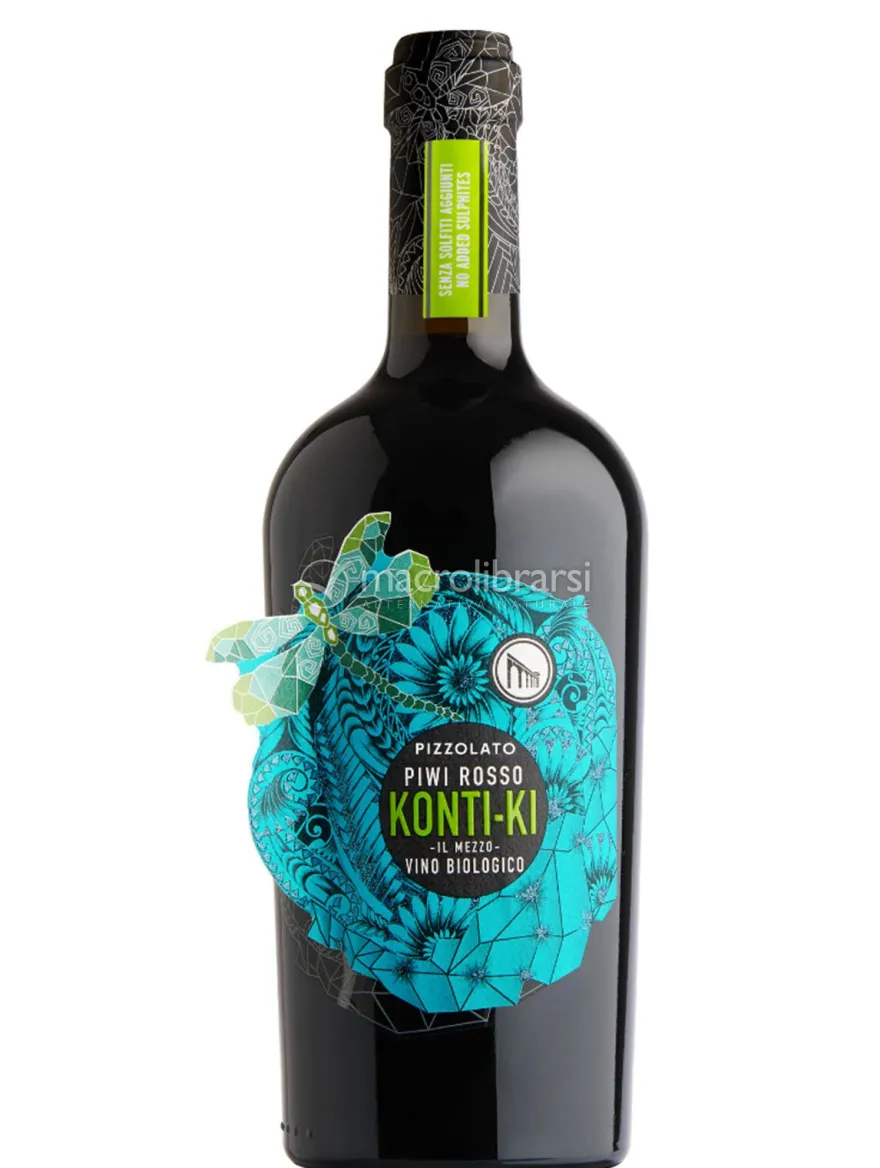 Konti-Ki Piwi Vino Rosso IGT Veneto senza Solfiti