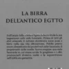 La Birra dell'Antico Egitto