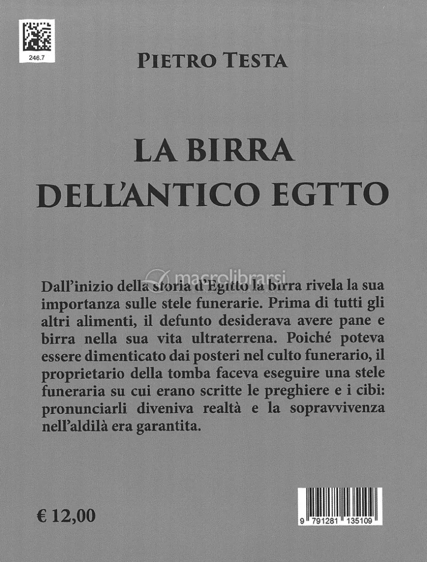 La Birra dell'Antico Egitto