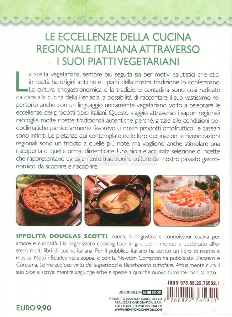 La Cucina Regionale Italiana Vegetariana
