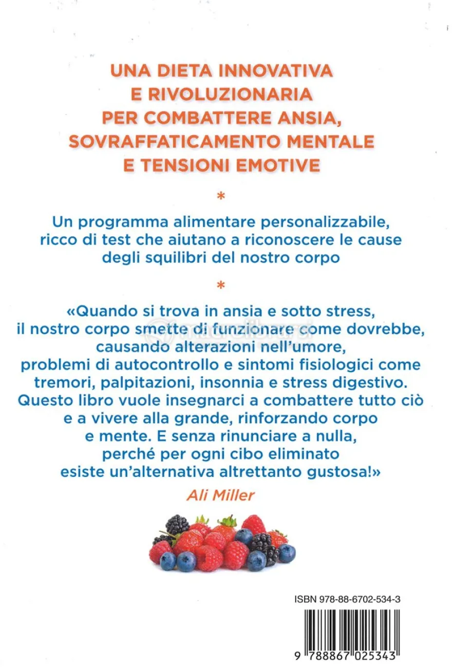 La Dieta Anti-Ansia
