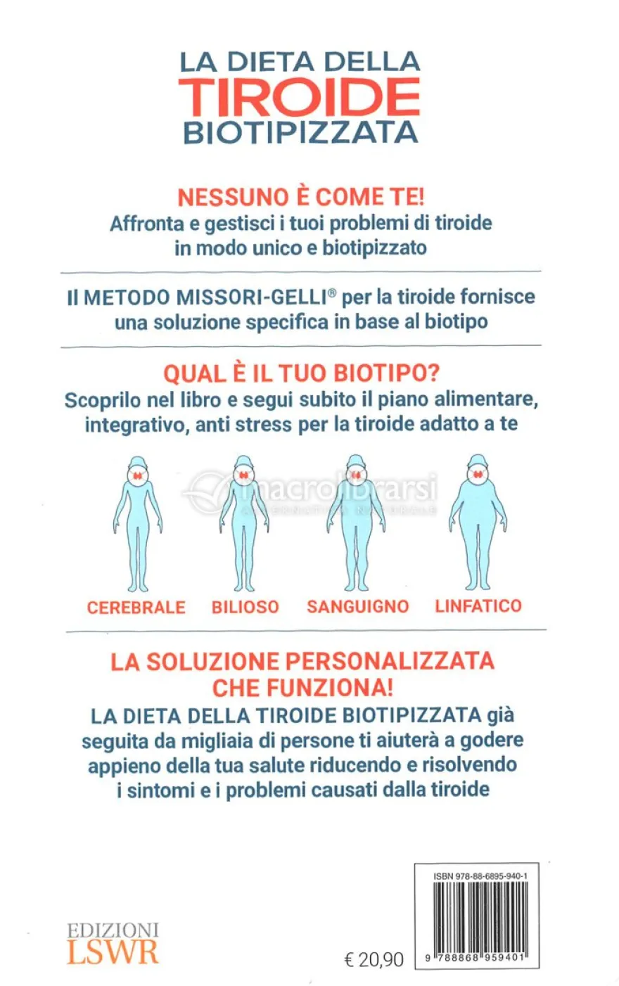 La Dieta della Tiroide Biotipizzata