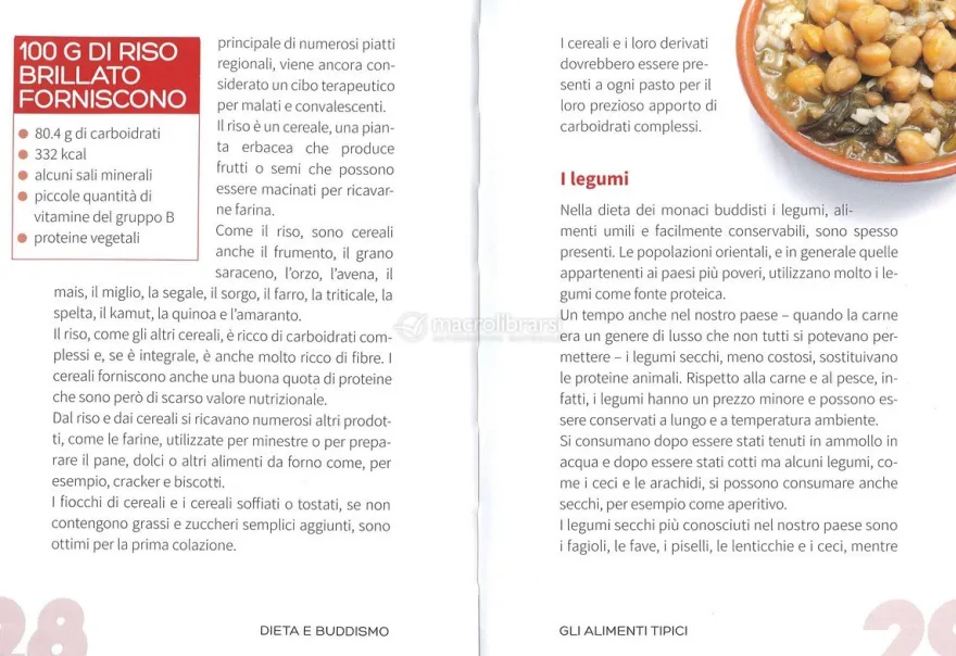 La Dieta del Monaco Buddista