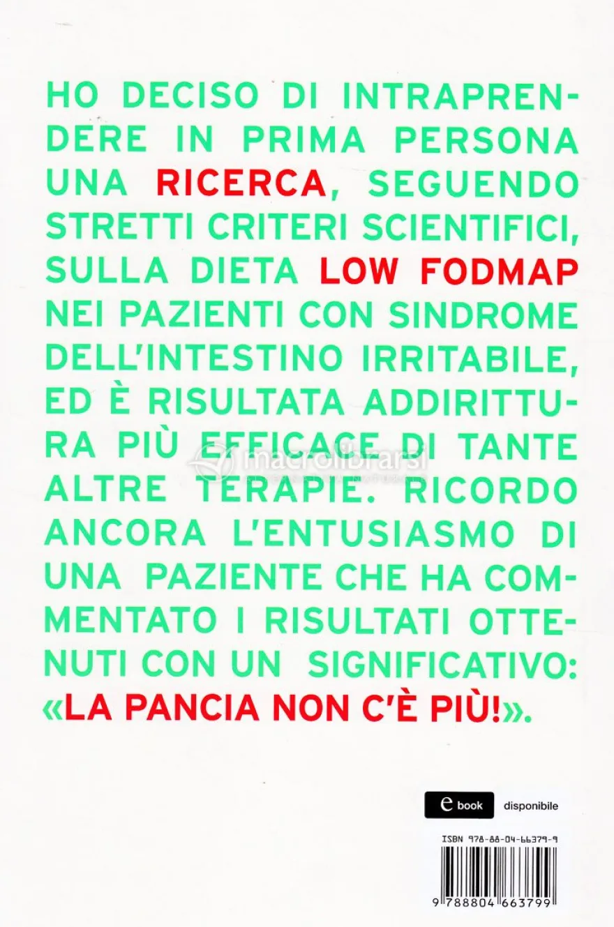 La Dieta Low Fodmap per Sgonfiare la Pancia