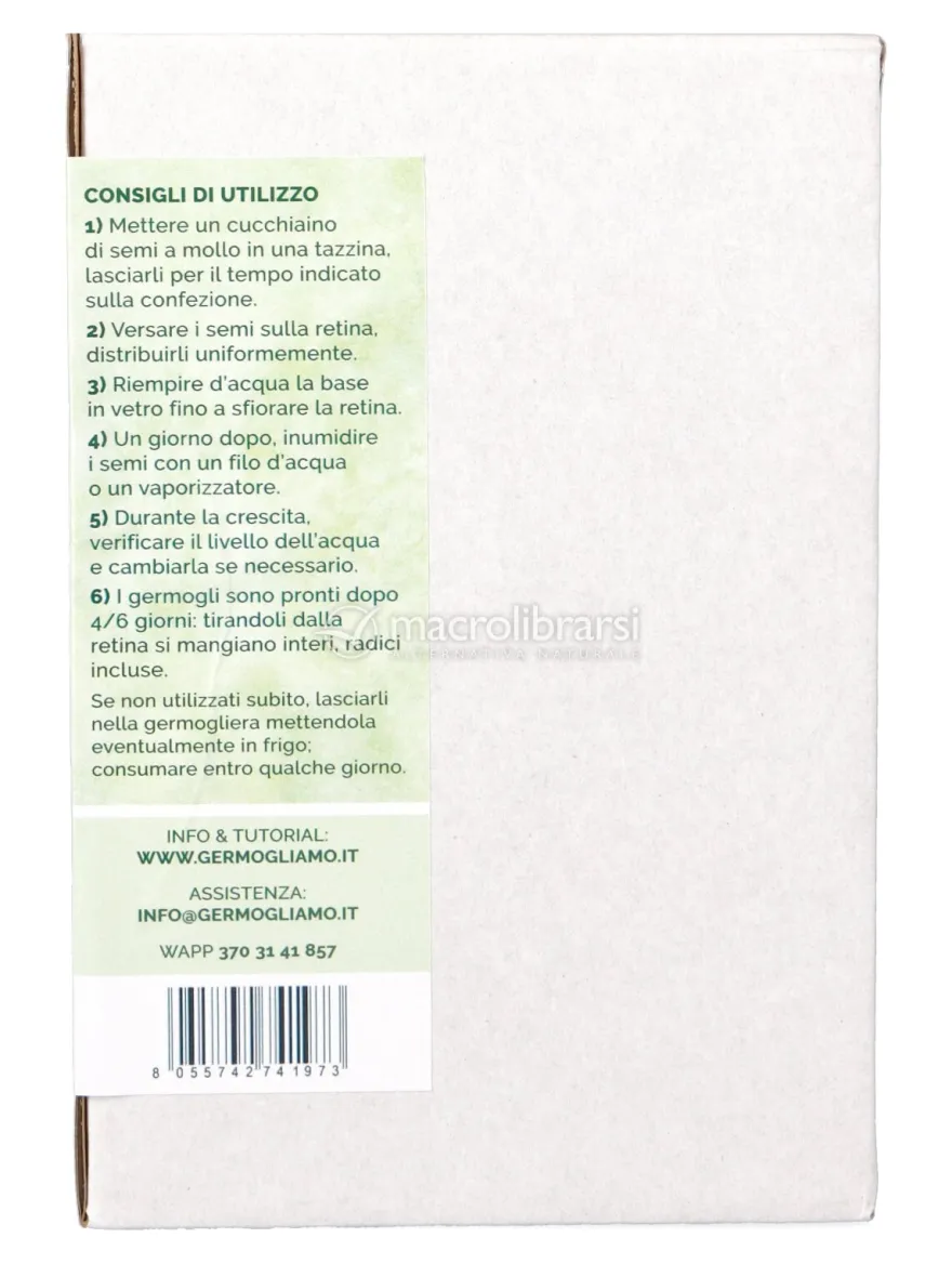 La Germogliera: Germogliatore in Vetro