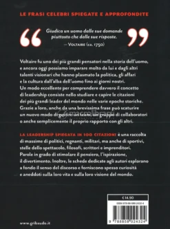 La Leadership spiegata in 100 Citazioni