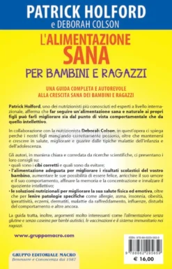 L'Alimentazione Sana per Bambini e Ragazzi