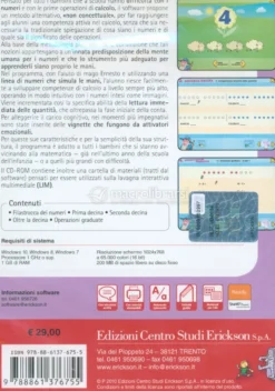 La Linea dei Numeri - Aritmetica fino al 20 con il Metodo Analogico - KIT:CD-ROM