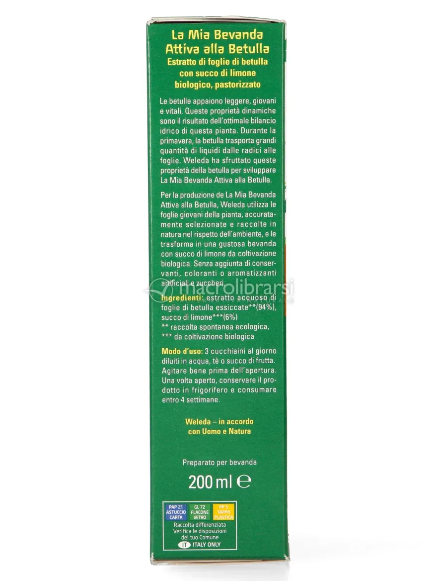 La Mia Bevanda Attiva Betulla - 200 ml