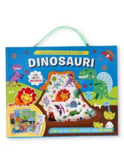 La Mia Valigetta Creativa con gli Sticker - Dinosauri