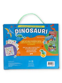 La Mia Valigetta Creativa con gli Sticker - Dinosauri