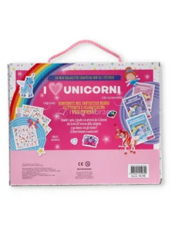 La Mia Valigetta Creativa con gli Sticker - Unicorni