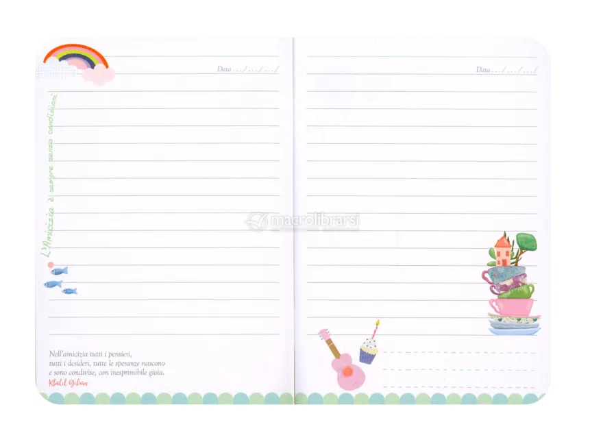 L'Amicizia - Little Travel Notebook