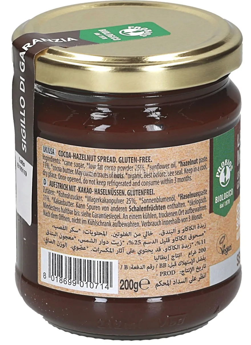 La Moretta - Crema di Nocciole e Cacao Fondente
