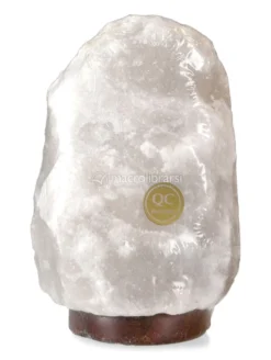 Lampada Sale Himalayano - Bianco