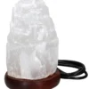 Lampada Selenite Usb Grezza