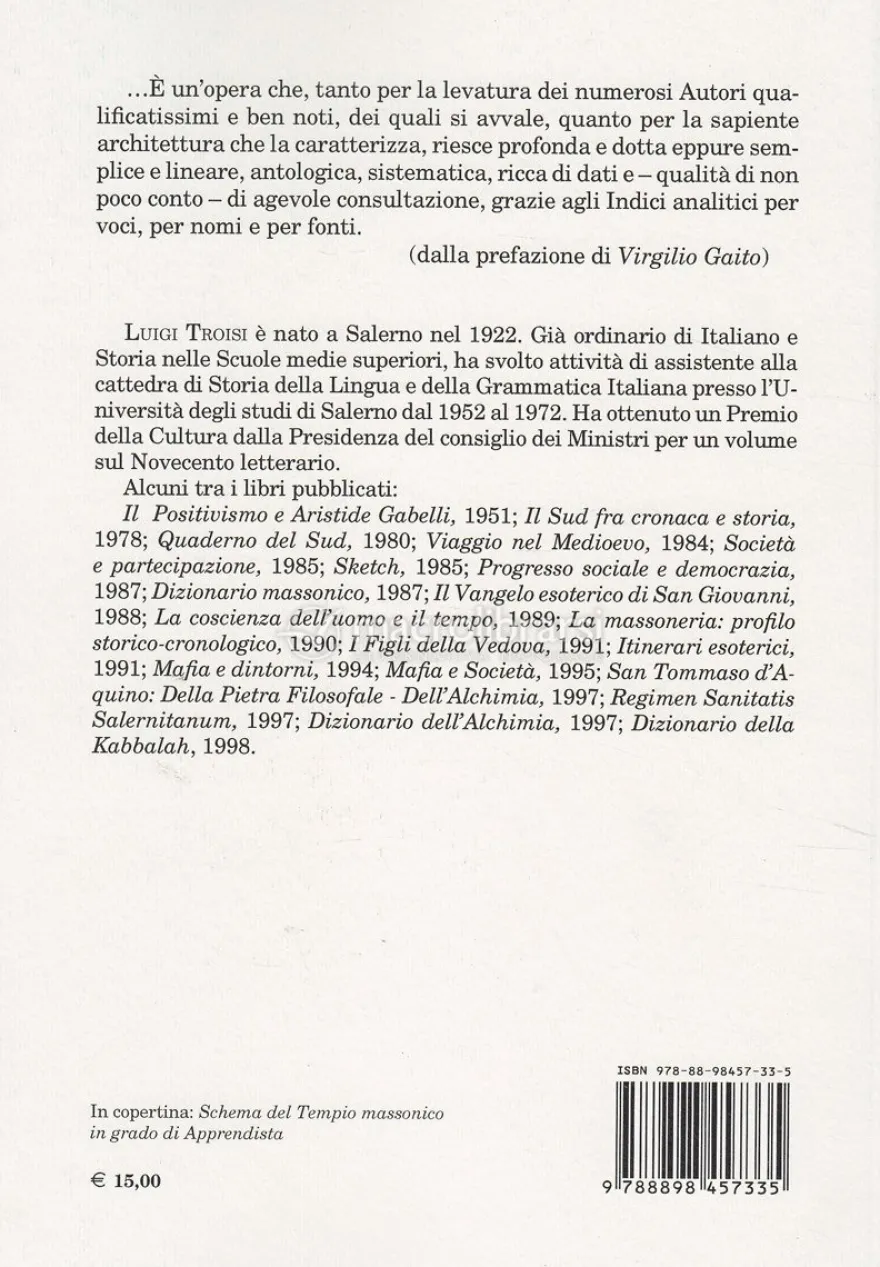 L'apprendista Libero Muratore