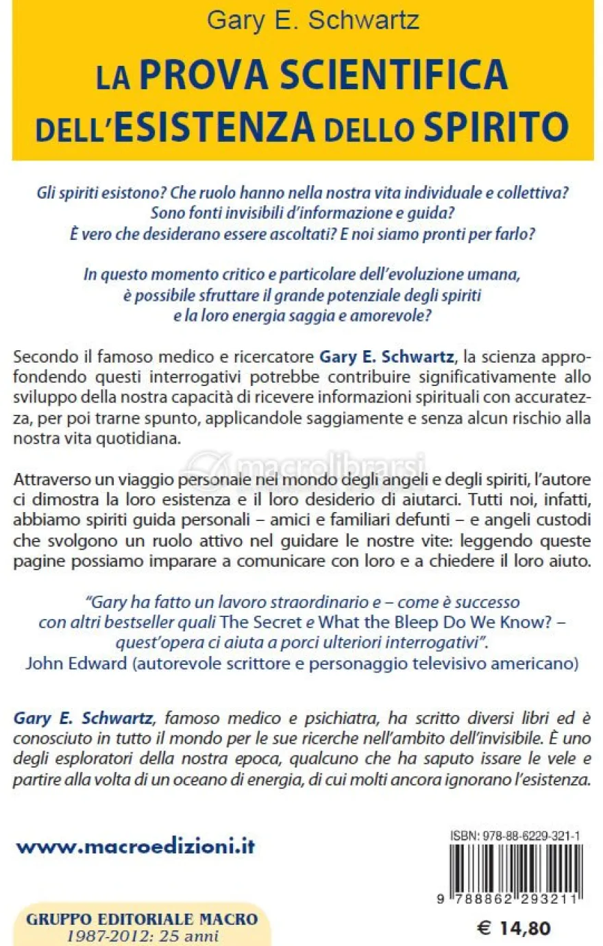 La Prova Scientifica dell'esistenza dello Spirito