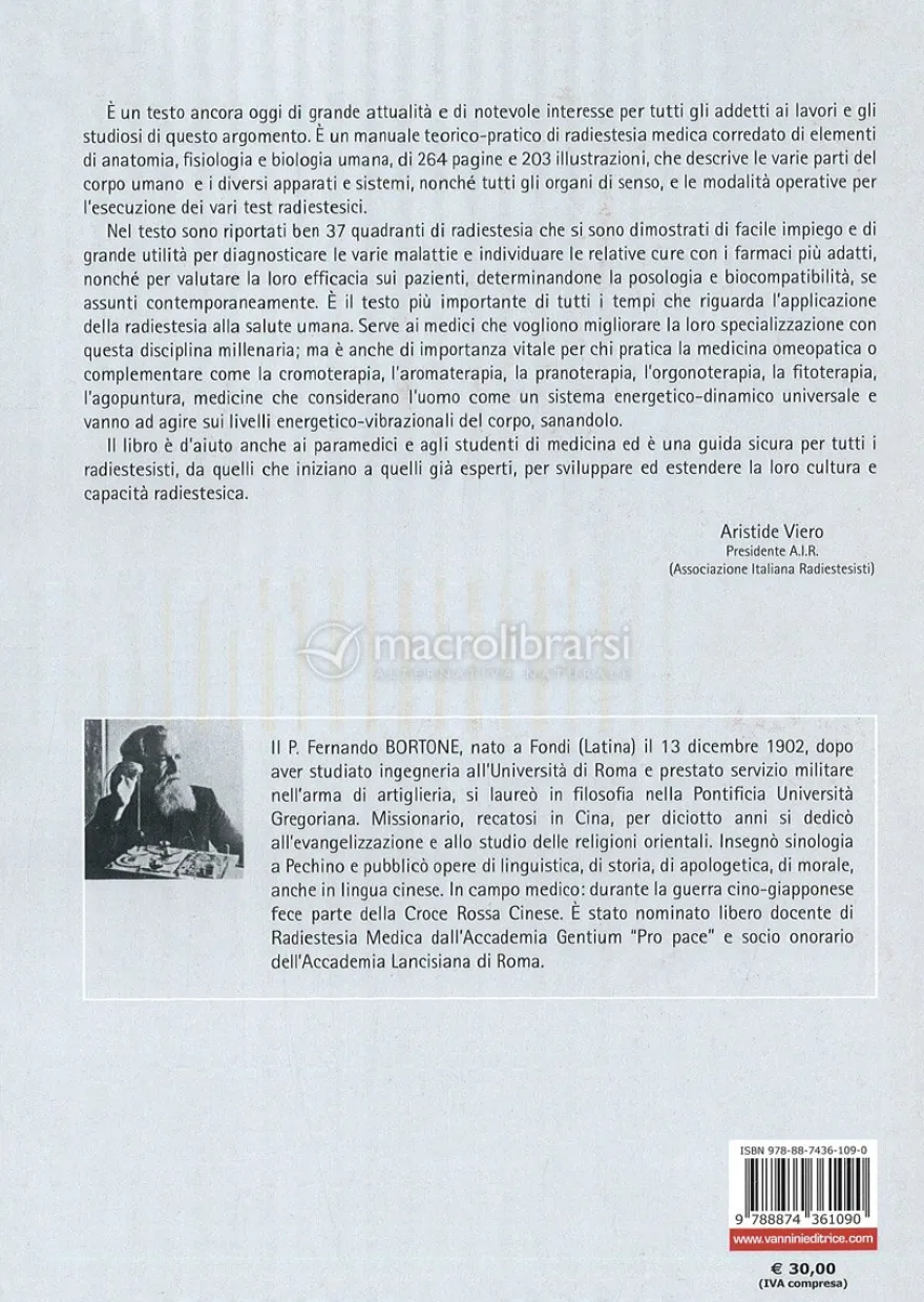 La Radiestesia Applicata alla Medicina
