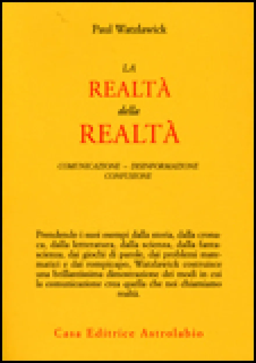 La Realtà della Realtà