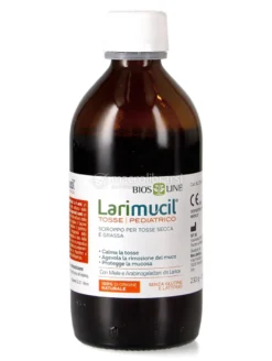 Larimucil Tosse Pediatrico - Sciroppo per la Tosse Secca e Grassa
