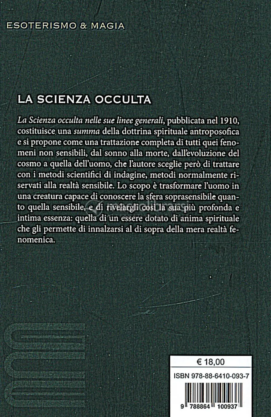 La Scienza Occulta nelle sue Linee Generali