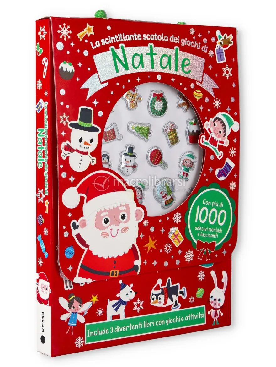 La Scintillante Scatola dei Giochi di Natale