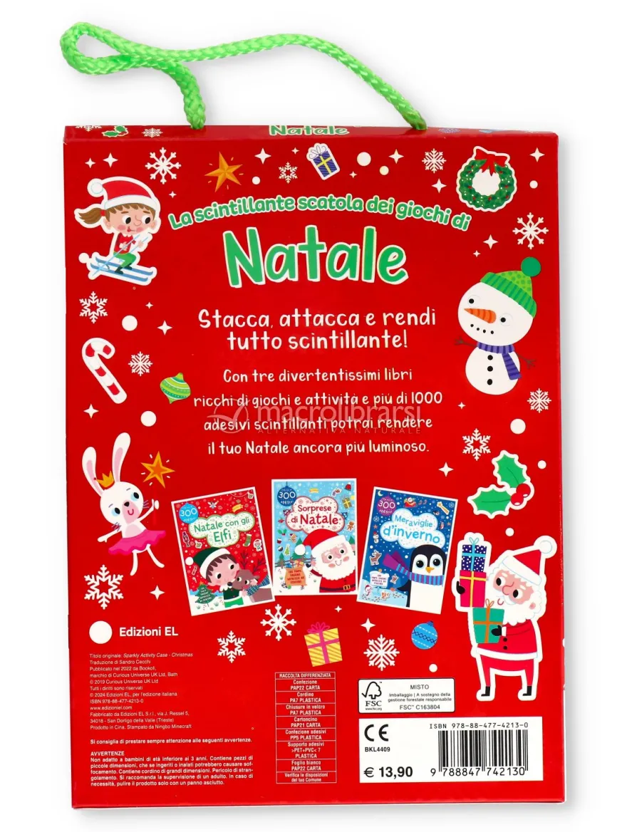 La Scintillante Scatola dei Giochi di Natale