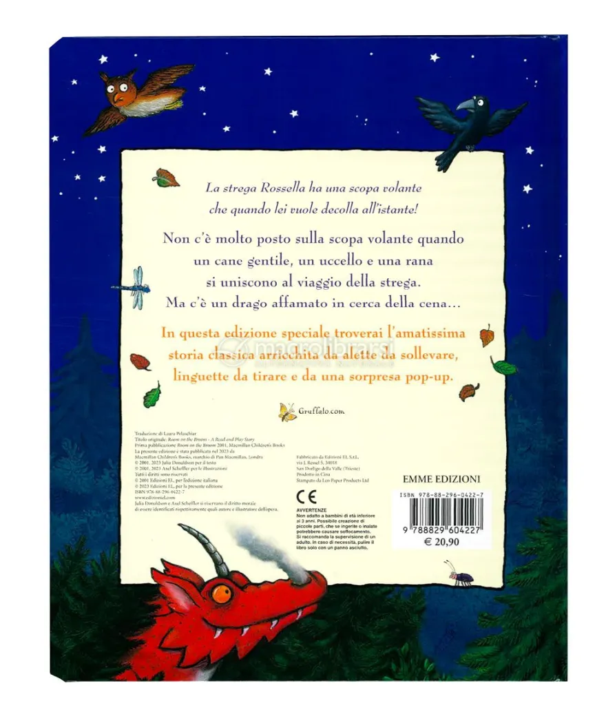 La Strega Rossella - Una Storia da Leggere e Giocare