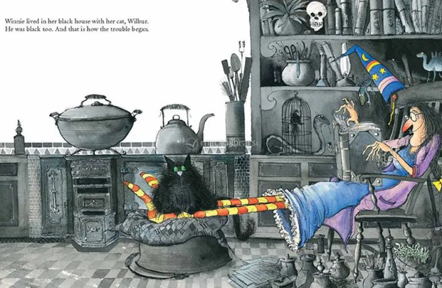 La Strega Sibilla e il Gatto Serafino